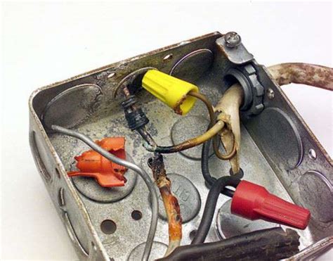 loose connections can also cause sparking in the junction box|electrical junction box problems.